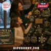 Green Bay Packers 24-Day Christmas Advent Calendar featuring themed football ornaments hung on a decorated holiday tree.
