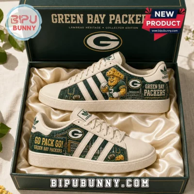 Green Bay Packers Heritage Mascot Casual Shoes