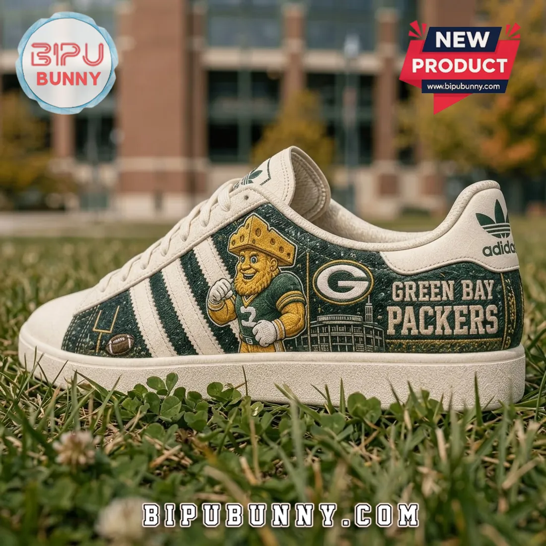 Green Bay Packers Heritage Mascot Casual Shoes Green Bay Packers Heritage Mascot Casual Shoes