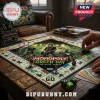 Green Day Monopoly Collector Edition Board Game featuring a concert stage graphic, guitar tokens, and custom currency.
