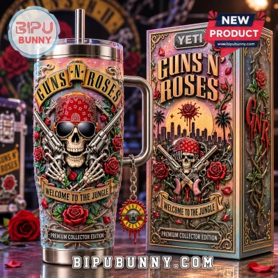 Guns N’ Roses Welcome To The Jungle 40oz Tumbler