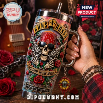 Guns N’ Roses Welcome To The Jungle 40oz Tumbler