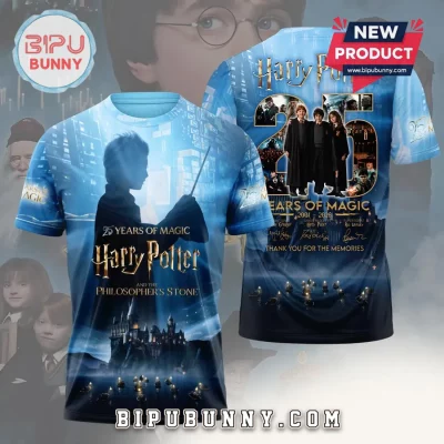 Harry Potter 25 Years of Magic Limited Edition Shirt