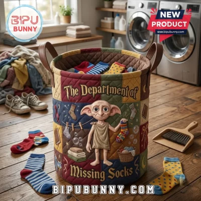 Harry Potter Dobby Quilted Laundry Basket Harry Potter Dobby Quilted Laundry Basket