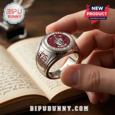 Harry Potter Gryffindor 25th Anniversary Engraved Ring