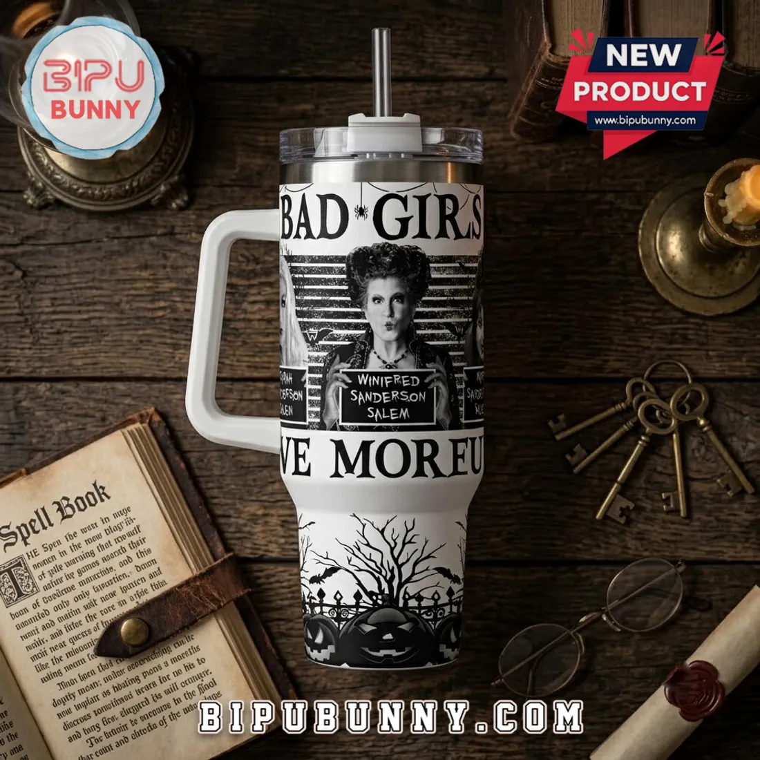Hocus Pocus Sanderson Sisters 40oz Tumbler Hocus Pocus Sanderson Sisters 40oz Tumbler