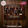 Horror Movie Character Wooden Key Rack featuring six miniature slasher icons, numbered room slots, and five metal key hooks.