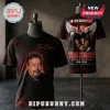 In Memorial Of Tim Curry 1946 - 2026 Tribute Shirt featuring character montages and wings on a black background.