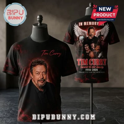 In Memorial Of Tim Curry 1946 – 2026 Tribute Shirt
