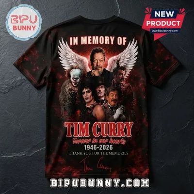 In Memorial Of Tim Curry 1946 – 2026 Tribute Shirt