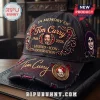 In Memory Of Tim Curry 1946 - 2026 Tribute Baseball Cap featuring a portrait, decorative beads, and a Pennywise pin design.