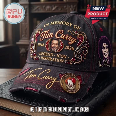 In Memory Of Tim Curry 1946 – 2026 Tribute Baseball Cap