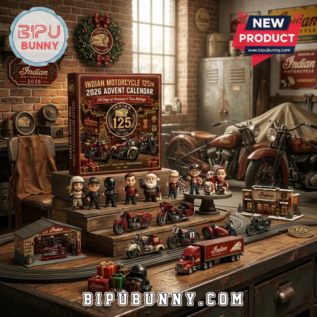 Indian Motorcycle 125th Anniversary 2026 Advent Calendar Indian Motorcycle 125th Anniversary 2026 Advent Calendar