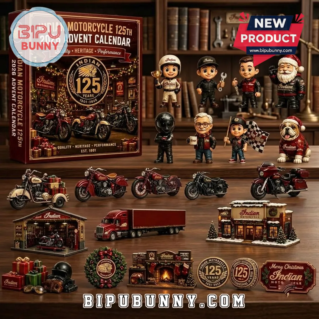 Indian Motorcycle 125th Anniversary 2026 Advent Calendar Indian Motorcycle 125th Anniversary 2026 Advent Calendar