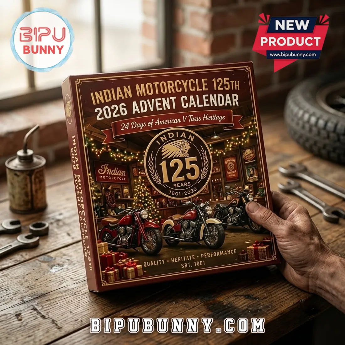 Indian Motorcycle 125th Anniversary 2026 Advent Calendar Indian Motorcycle 125th Anniversary 2026 Advent Calendar