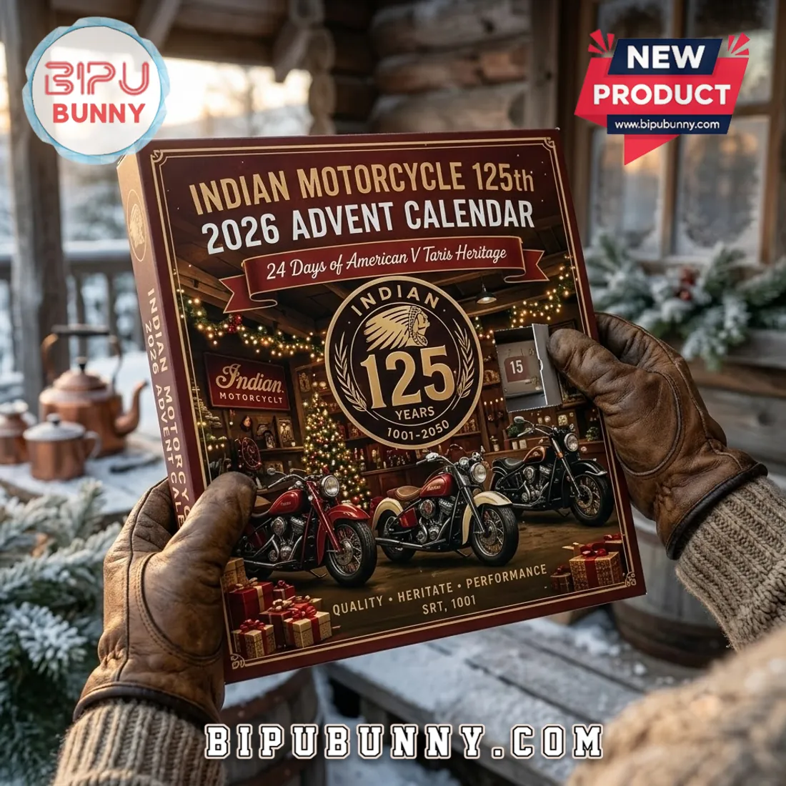Indian Motorcycle 125th Anniversary 2026 Advent Calendar Indian Motorcycle 125th Anniversary 2026 Advent Calendar