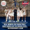 Indiana Fever Basketball Team Acrylic Christmas Ornament featuring players and coach on a blue pedestal display stand.