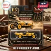 Indianapolis 500 Marmon Wasp No. 32 diecast car toy in black and yellow commemorative blister pack packaging.