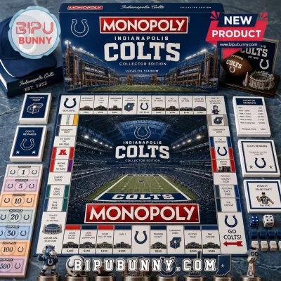 Indianapolis Colts Monopoly Collector Board Game