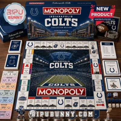 Indianapolis Colts Monopoly Collector Edition Board Game