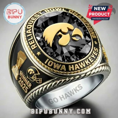 Iowa Hawkeyes 2025 Championship Commemorative Ring