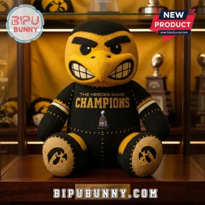 Iowa Hawkeyes Heroes Game Champions Plush Toy