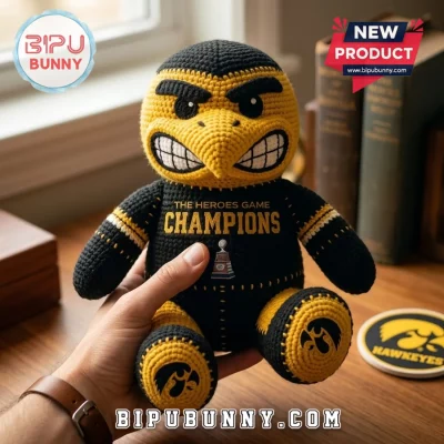 Iowa Hawkeyes Heroes Game Champions Plush Toy