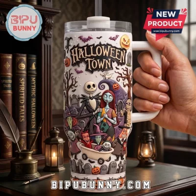 Jack and Sally Nightmare Before Christmas 2026 Tumbler