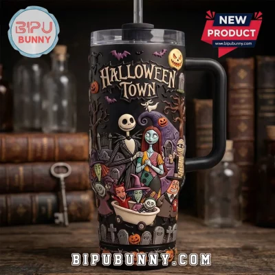 Jack and Sally Nightmare Before Christmas Stanley Tumbler 2026