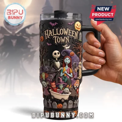 Jack and Sally Nightmare Before Christmas Stanley Tumbler 2026