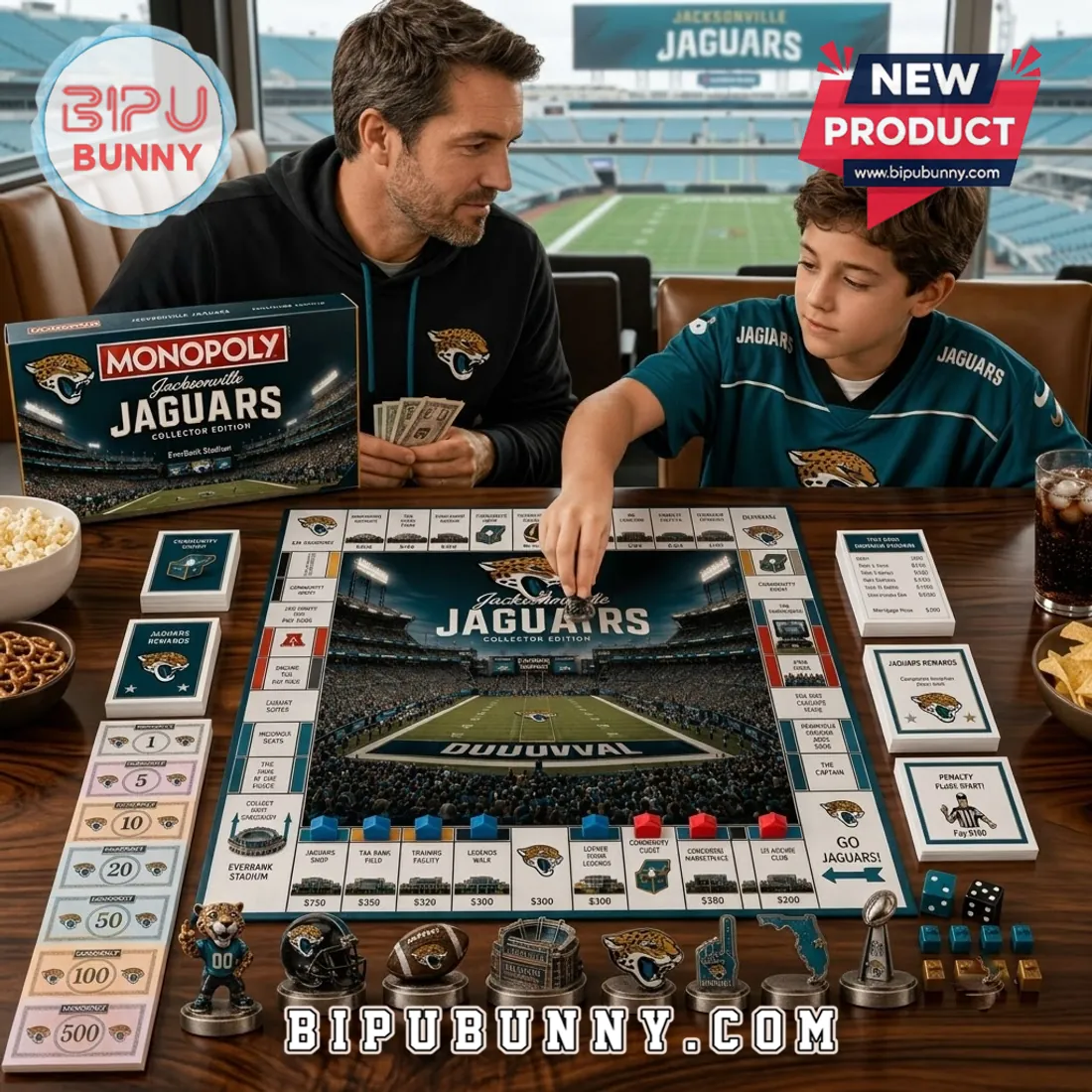 Jacksonville Jaguars NFL Collector Board Game Jacksonville Jaguars NFL Collector Board Game