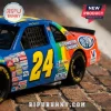 Jeff Gordon Brickyard 400 Winner Chevrolet Lumina diecast car with number 24 and colorful DuPont racing decals.
