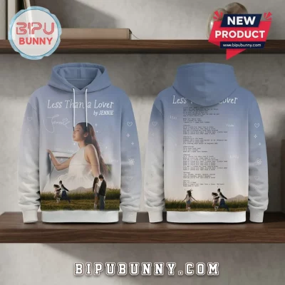 Jennie Less Than A Lover Blue Hoodie
