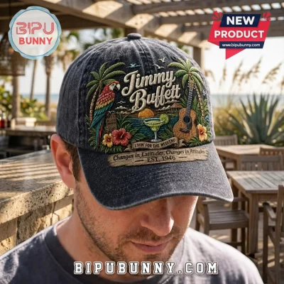 Jimmy Buffett Premium Charcoal Baseball Cap