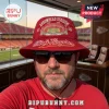 Kansas City Chiefs Arrowhead Stadium Red Boonie Hat featuring stadium graphics and Chiefs Kingdom text on a wide brim.
