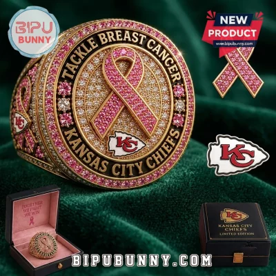 Kansas City Chiefs Breast Cancer Awareness Ring