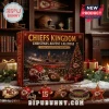 Kansas City Chiefs Christmas Advent Calendar 2026 featuring stadium imagery, football helmets, and team-themed ornaments.