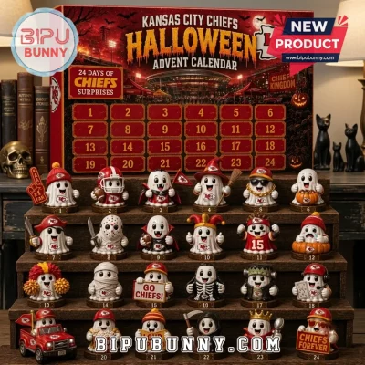 Kansas City Chiefs Halloween 24-Piece Advent Calendar