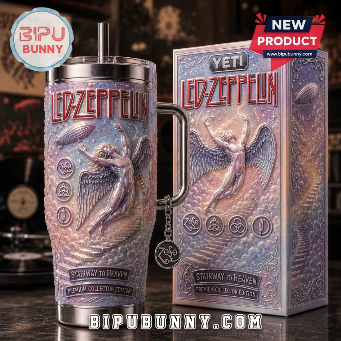 Led Zeppelin Stairway to Heaven 40oz YETI Tumbler Led Zeppelin Stairway to Heaven 40oz YETI Tumbler