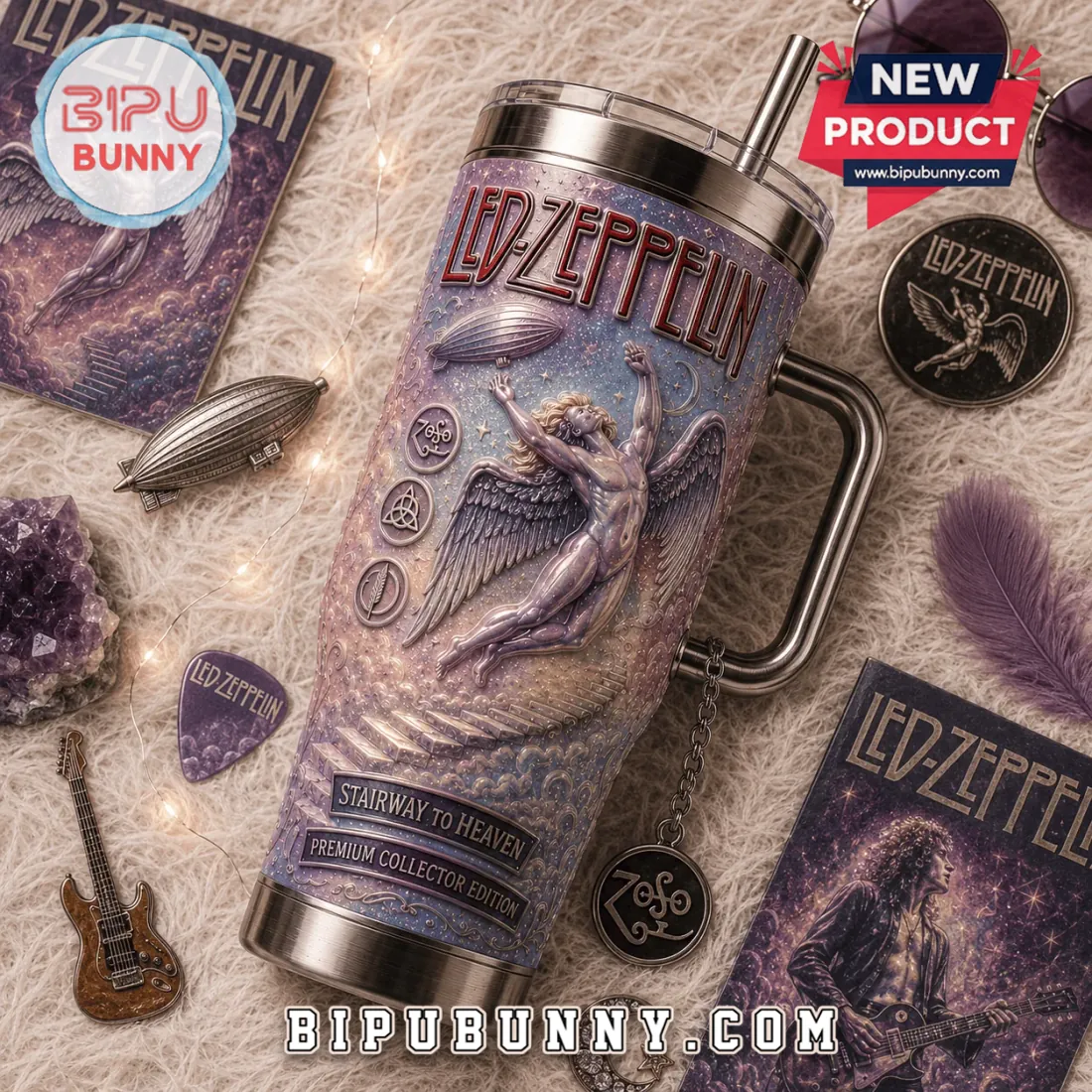 Led Zeppelin Stairway to Heaven 40oz YETI Tumbler Led Zeppelin Stairway to Heaven 40oz YETI Tumbler