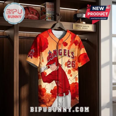 Los Angeles Angels x Naruto Baseball Jersey 2026