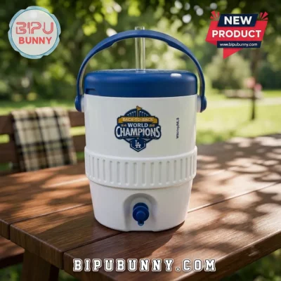 Los Angeles Dodgers Back-to-Back World Series Champions Mini Cooler