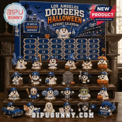 Los Angeles Dodgers Halloween 24-Day Figurine Advent Calendar