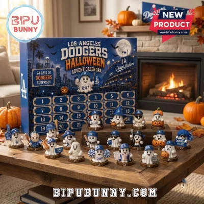 Los Angeles Dodgers Halloween 24-Day Figurine Advent Calendar