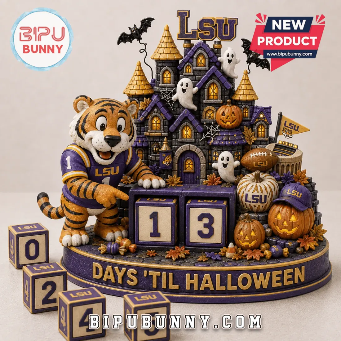 LSU Tigers Halloween Countdown Calendar LSU Tigers Halloween Countdown Calendar