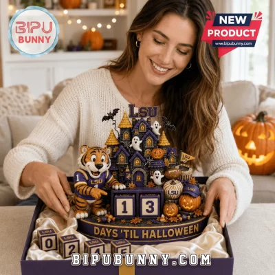 LSU Tigers Halloween Countdown Calendar