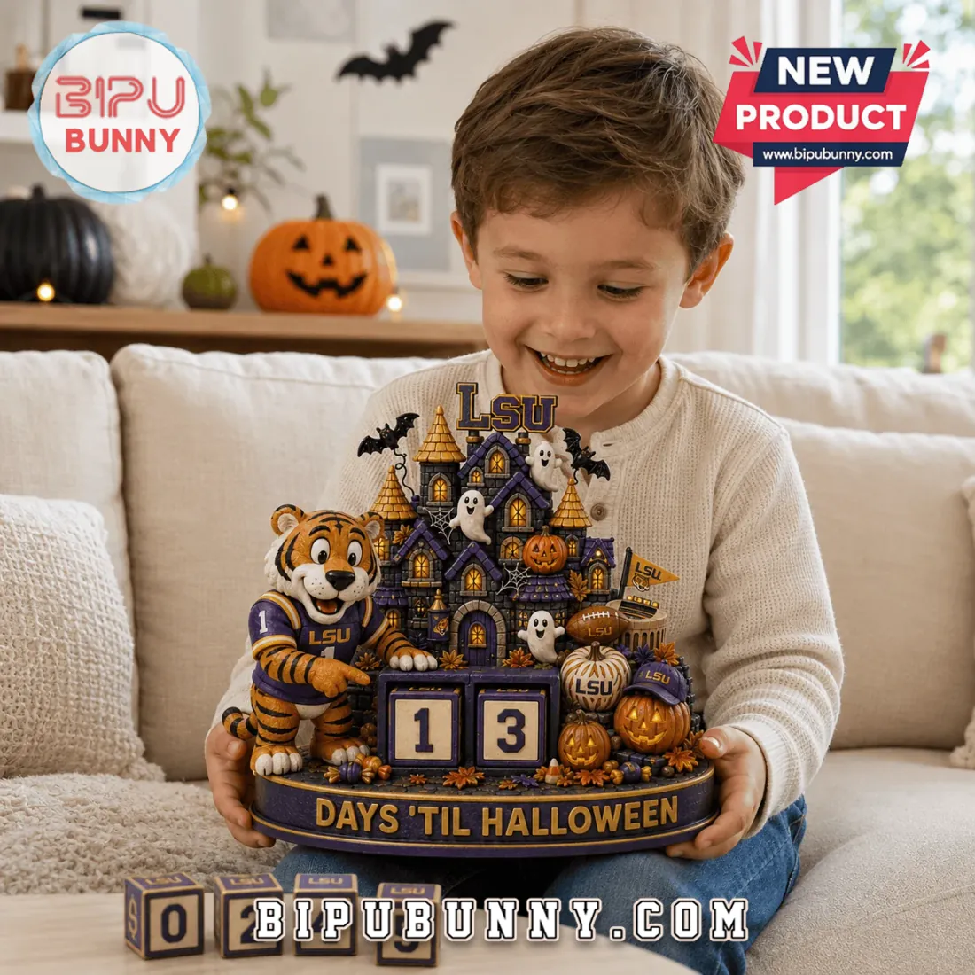 LSU Tigers Halloween Countdown Calendar LSU Tigers Halloween Countdown Calendar