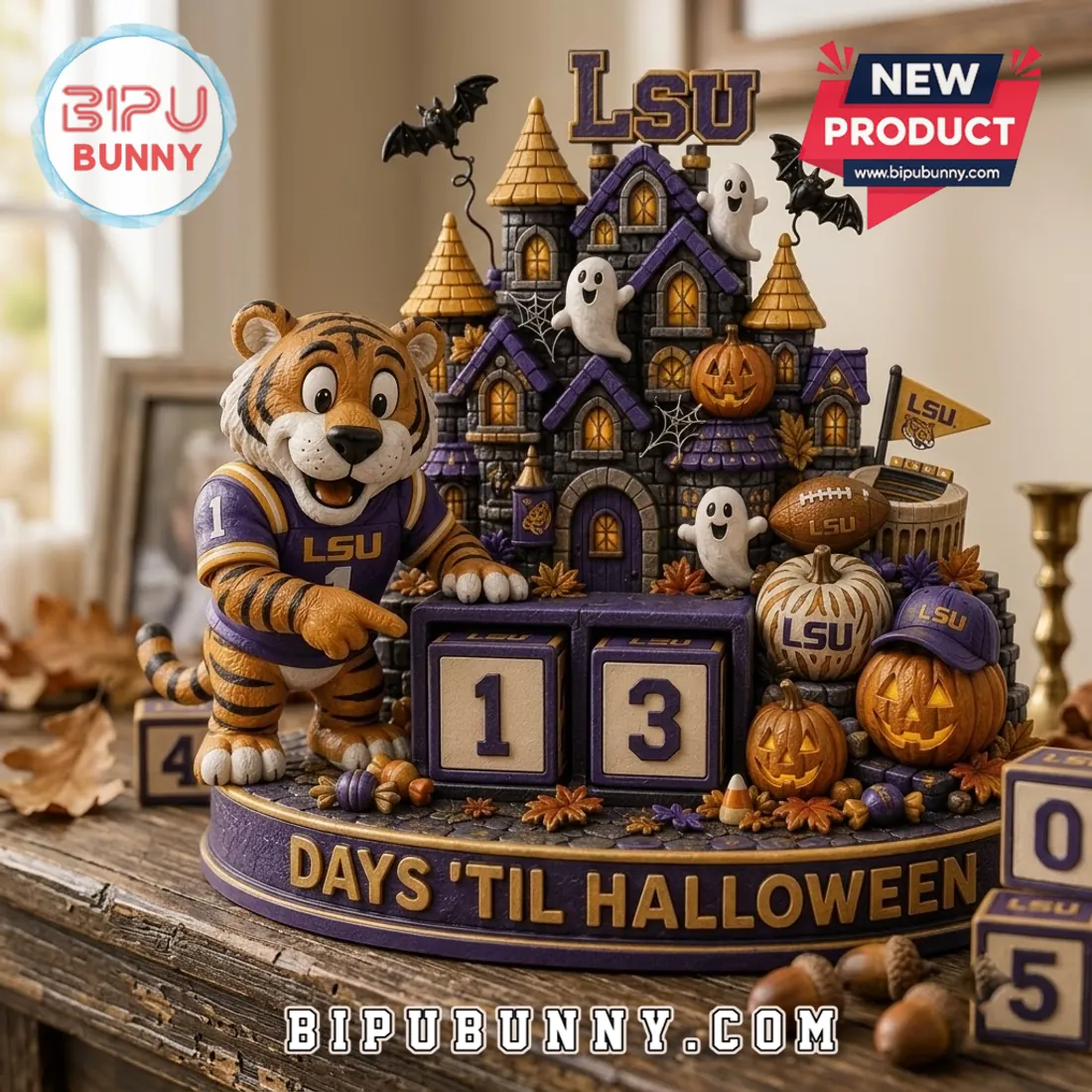 LSU Tigers Halloween Countdown Calendar LSU Tigers Halloween Countdown Calendar