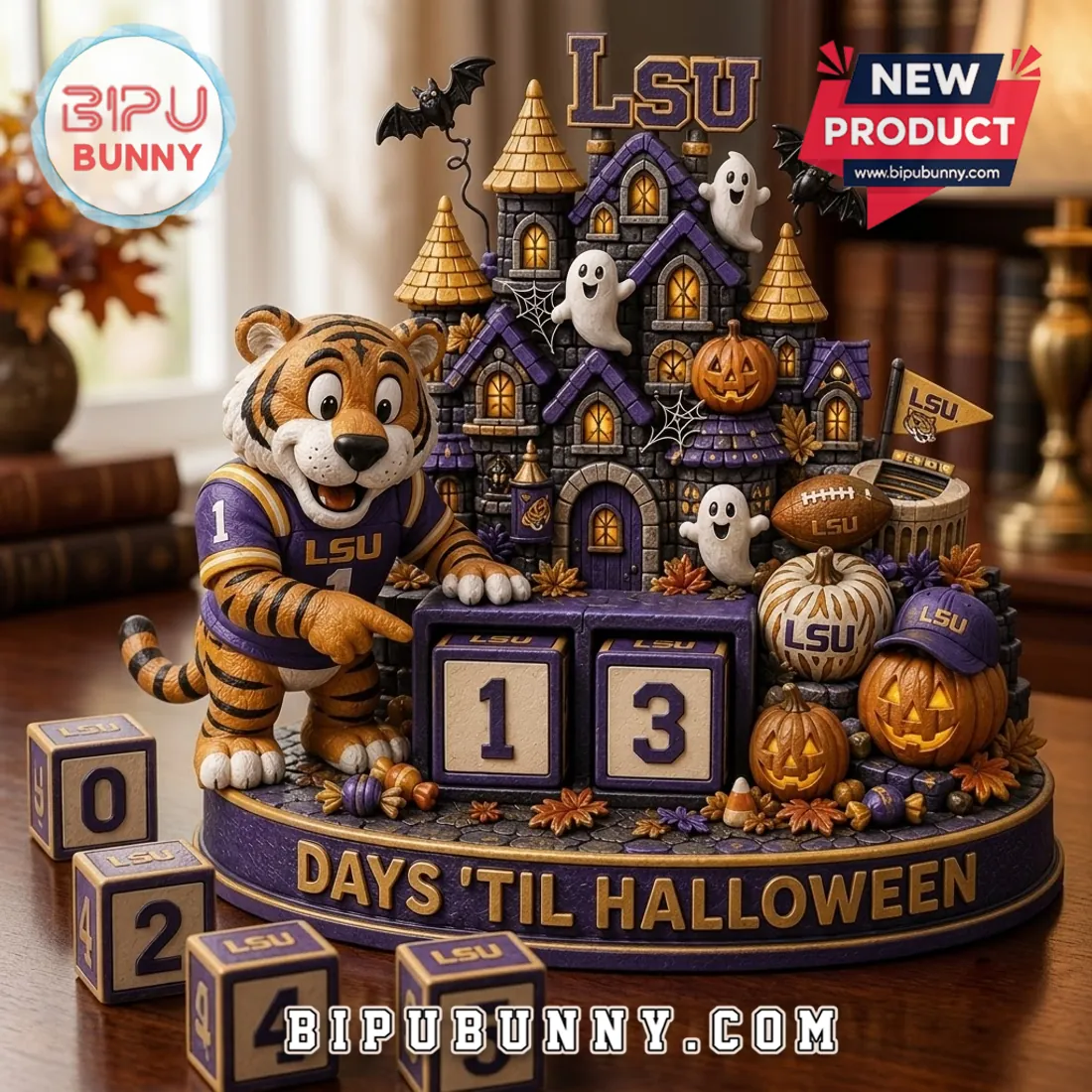 LSU Tigers Halloween Countdown Calendar LSU Tigers Halloween Countdown Calendar