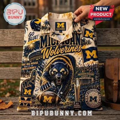 Michigan Wolverines National Champions Hawaiian Shirt